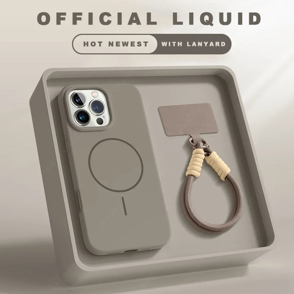 Buy Premium MagSafe iPhone Case with Lanyard 2026 | Free Shipping & Fast Delivery