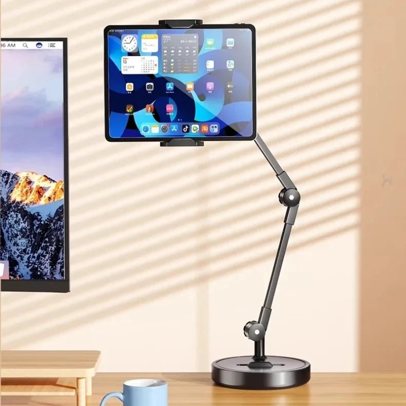 Overhead Phone Stand – Carbon Steel Desk Holder for Video & Live