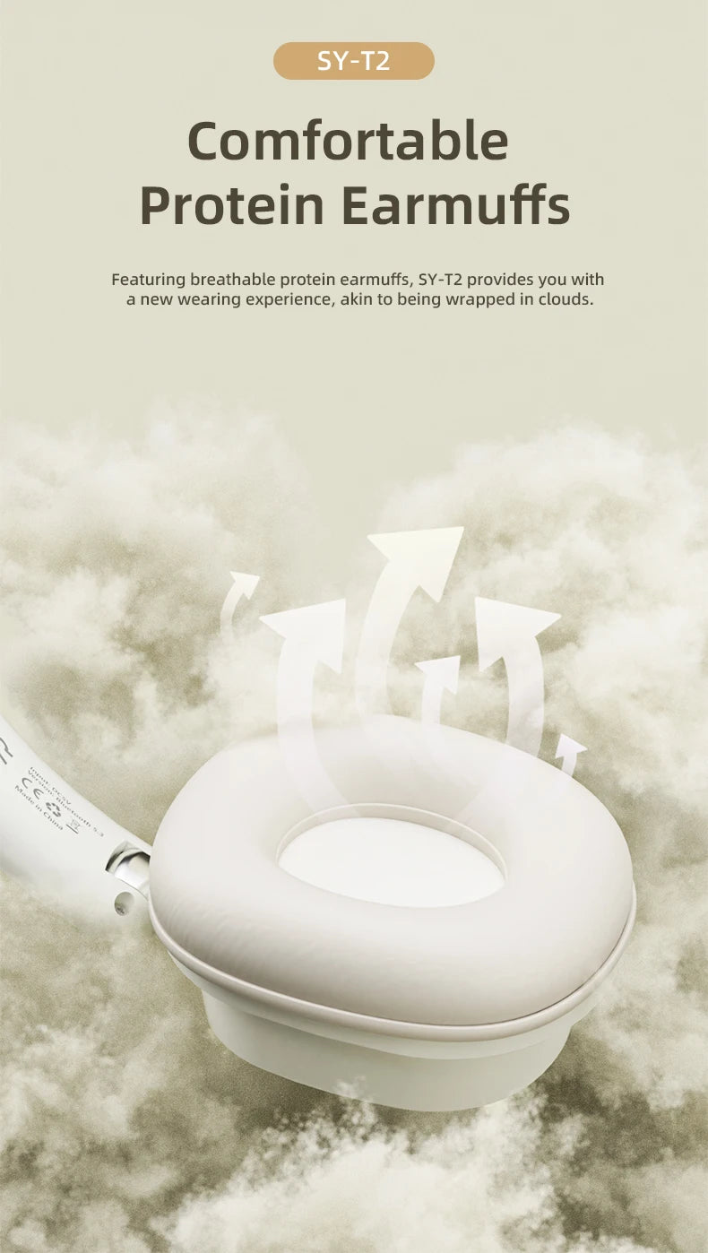 VAORLO Bluetooth 5.3 Foldable Headphones