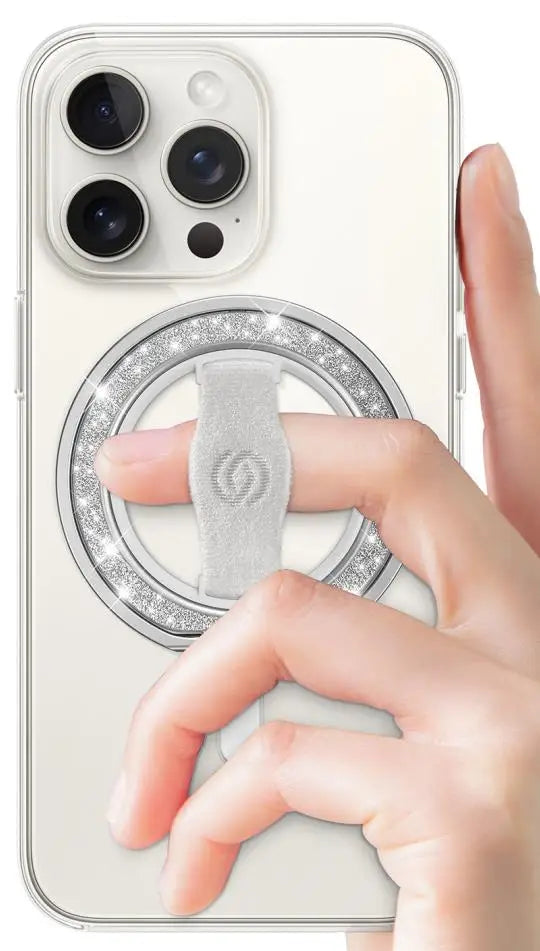 EWA MagOne MagSafe Ring Holder – Magnetic Kickstand for iPhone 16/15/14