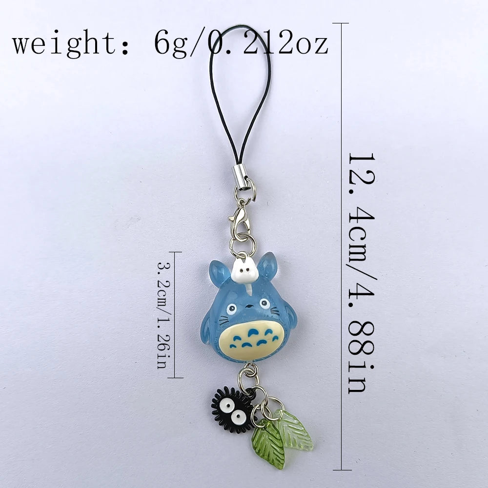Kawaii Woodland Spirit Phone Charm – Y2K Anime Keychain