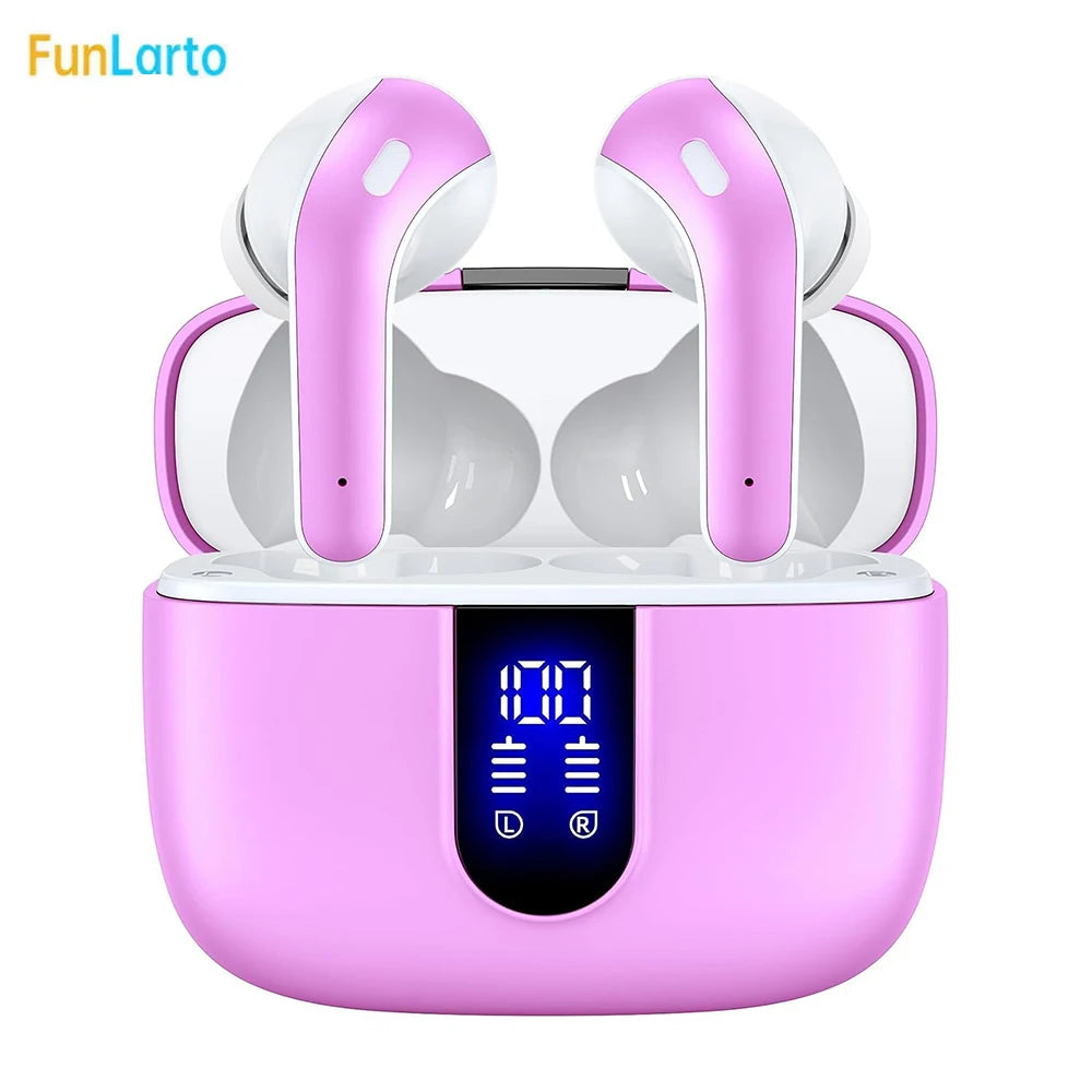 Best Funlarto Wireless Earbuds Bluetooth 5.3 - 50H Playtime Waterproof Earbuds
