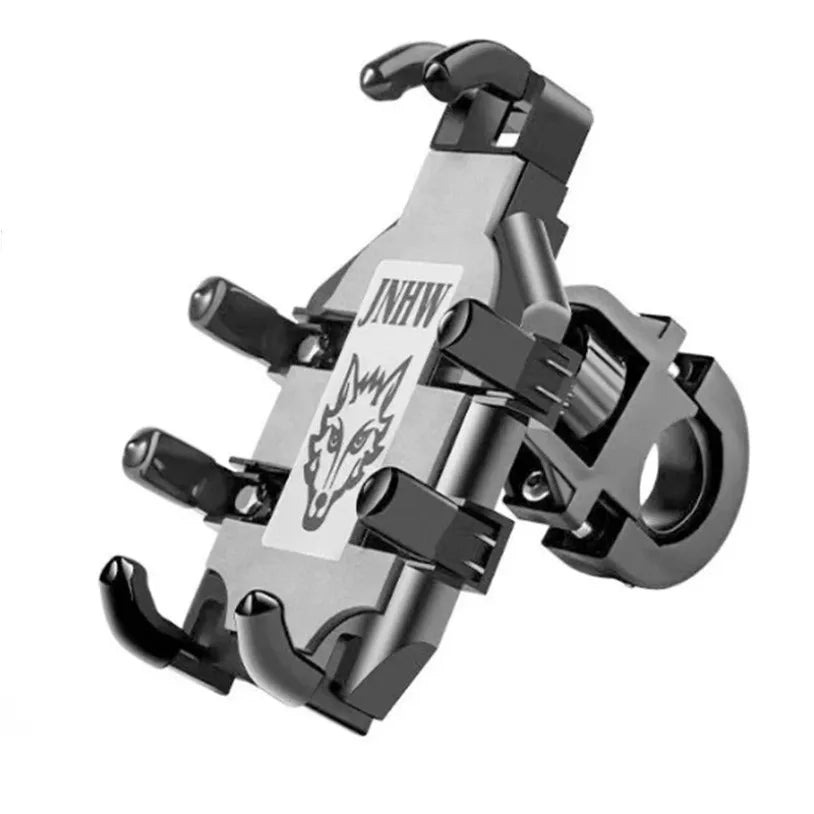 VIKEFON 8-Claw Motorcycle Phone Holder | Universal Bicycle Scooter ATV E-Bike Cell Bracket Mount