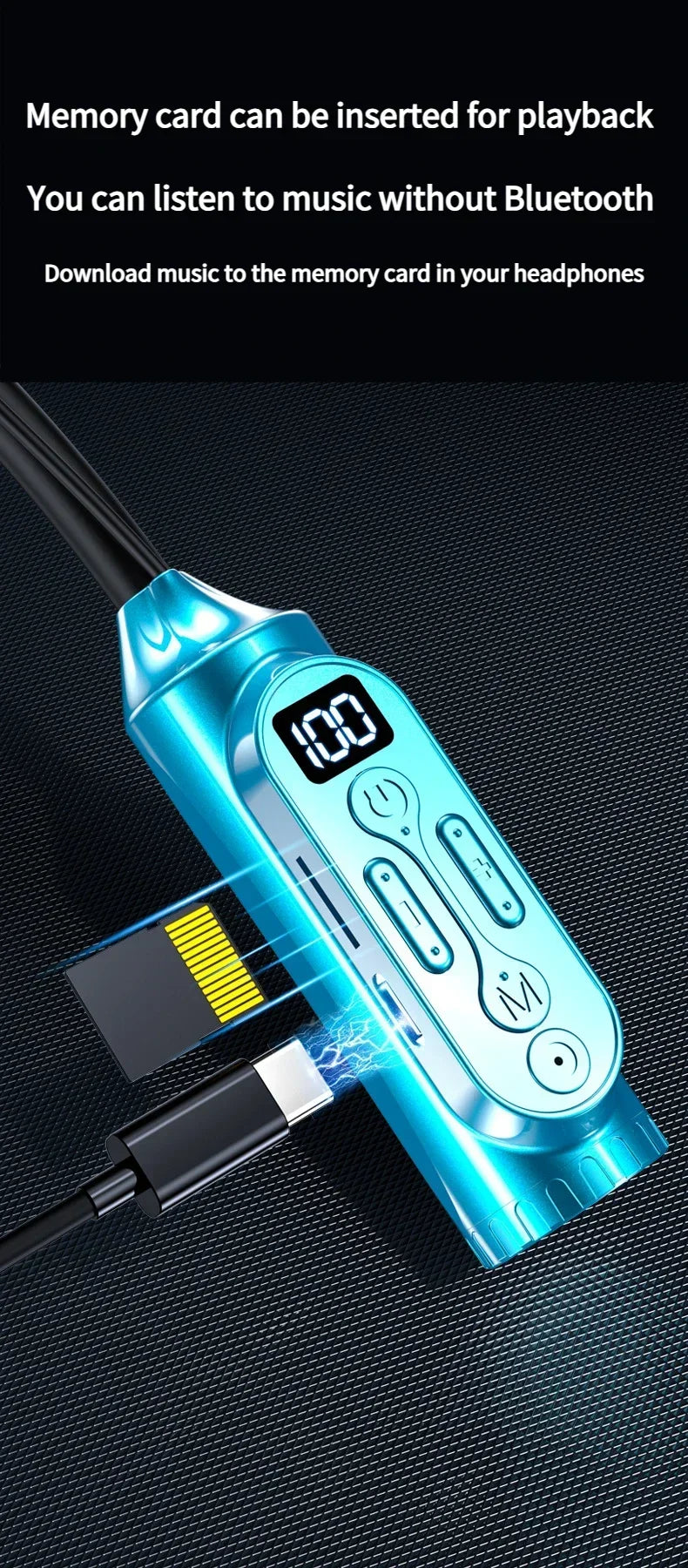 Luxuglow Smart Neckband Earphones with ANC and Power Bank