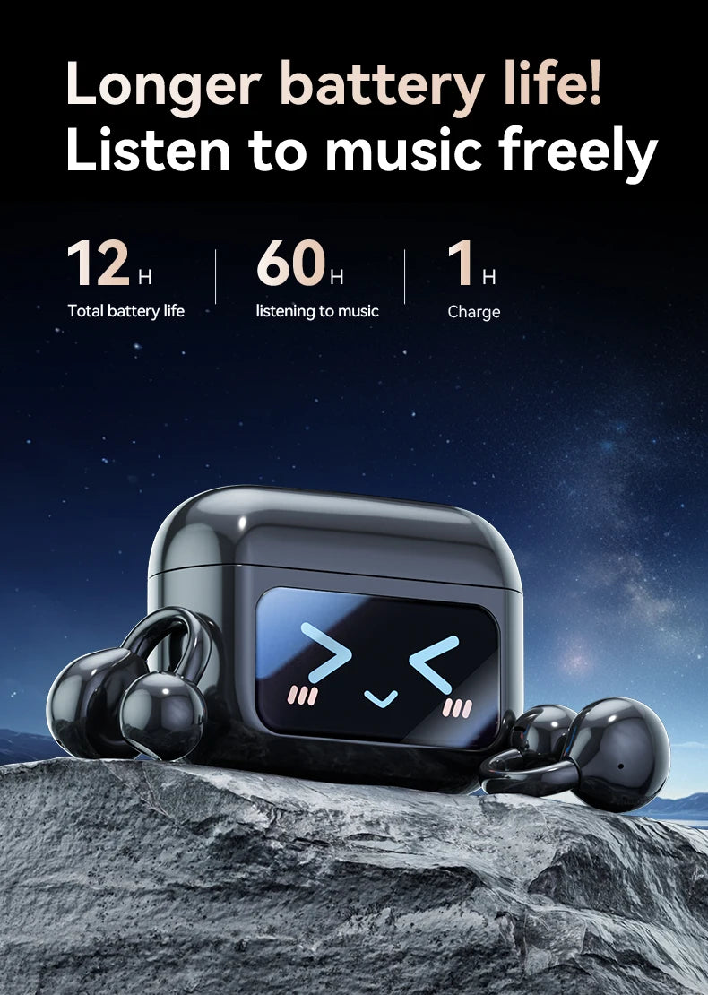 WJOY M100 Bluetooth Earphones, Perfect for Travel & Language Learning