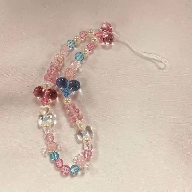 Jeffs Favorite Picks Macaron Bead Phone Wrist Lanyard