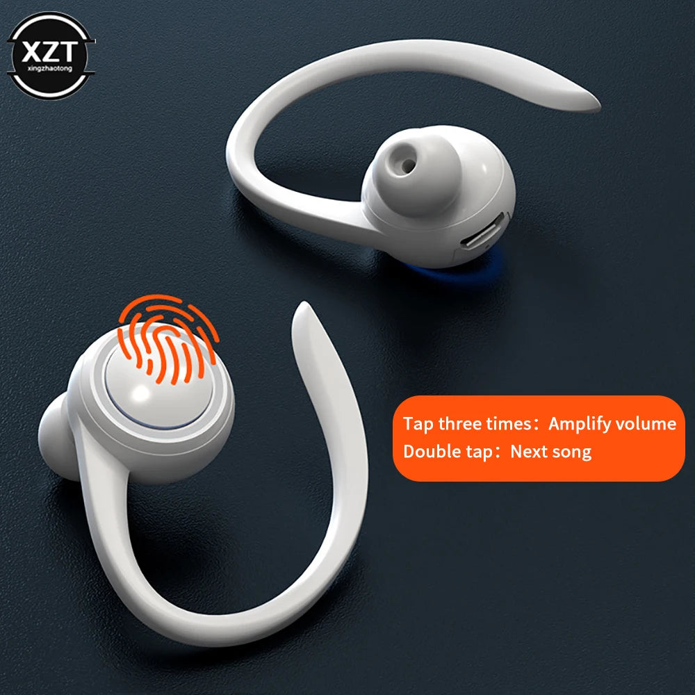 Bluetooth 5.2 Wireless Earhook Headset