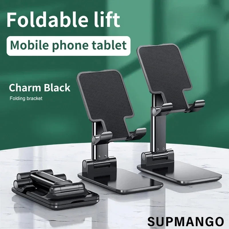 Adjustable Telescopic Phone & Tablet Stand – Foldable & Ergonomic Desk Holder – phone-stand