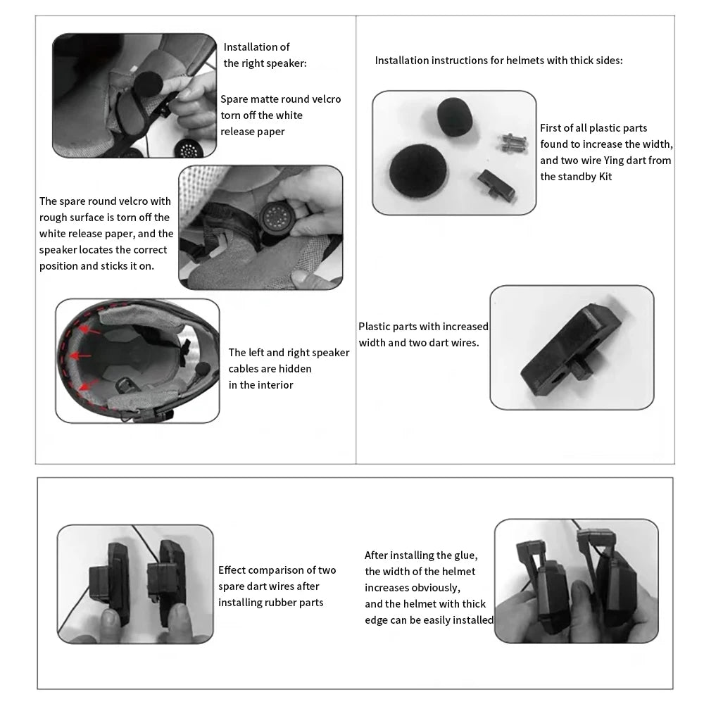 Motorcycle Helmet Bluetooth Headset