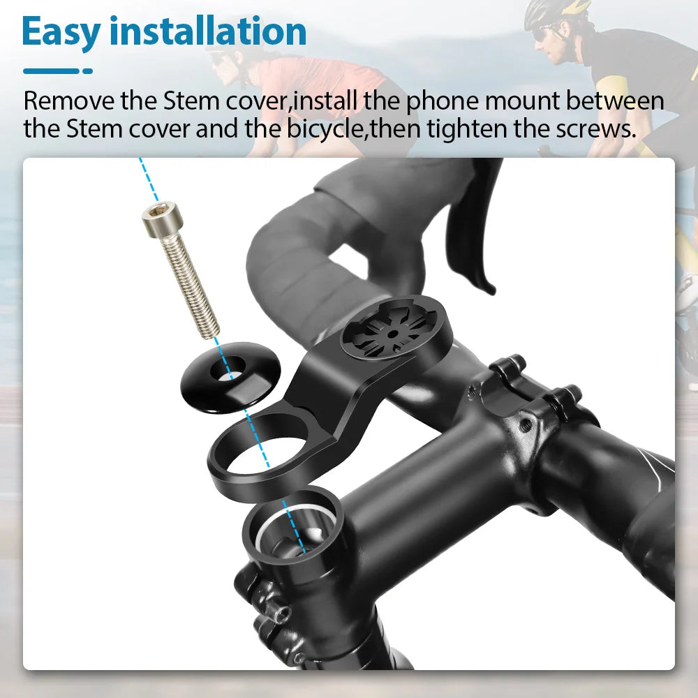 Bicycle Phone Mount – Universal Bike Handlebar Holder for GPS & Mobile