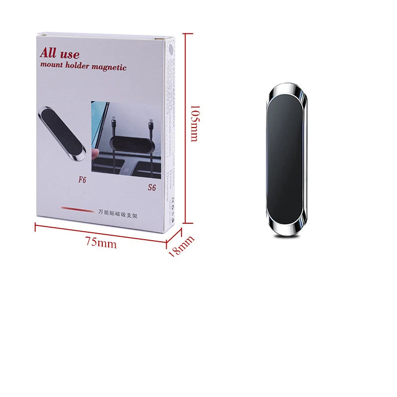 Strong Magnetic Car Phone Holder for Car - iPhone & Samsung Compatible - No Adhesive — magnetic phone case