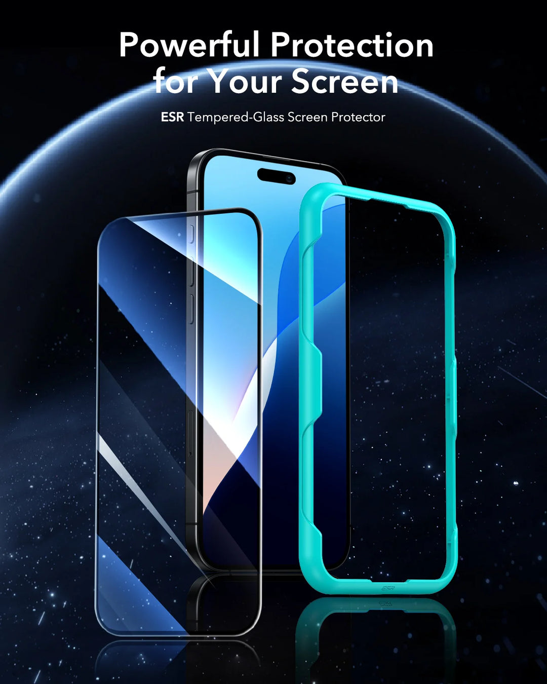 ESR Tempered Glass Screen Protector iPhone 17 16 15 14 13 Pro Max HD Clear Anti-Spy Privacy Film
