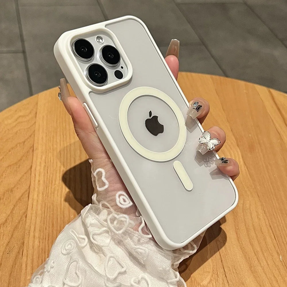 Buy Ultimate Matte Titanium MagSafe Case – Shockproof iPhone 2026 | Free Shipping & Fast Delivery