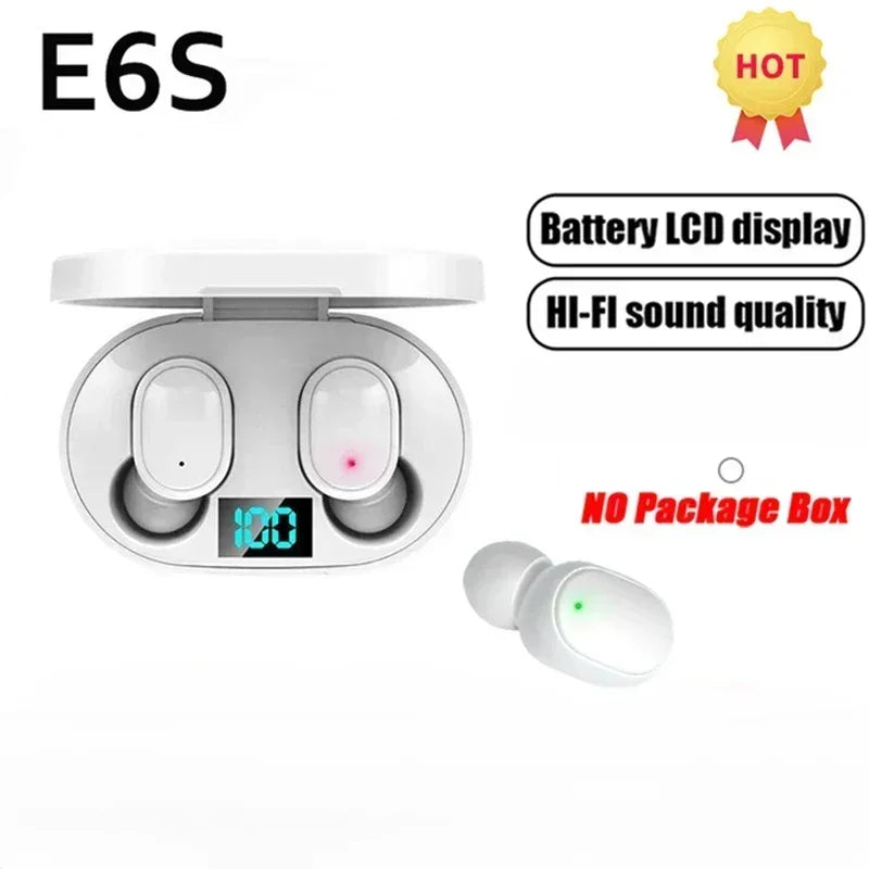 Top-Rated TWS Earbuds: DAMORE E6S Wireless Earphones for Summer