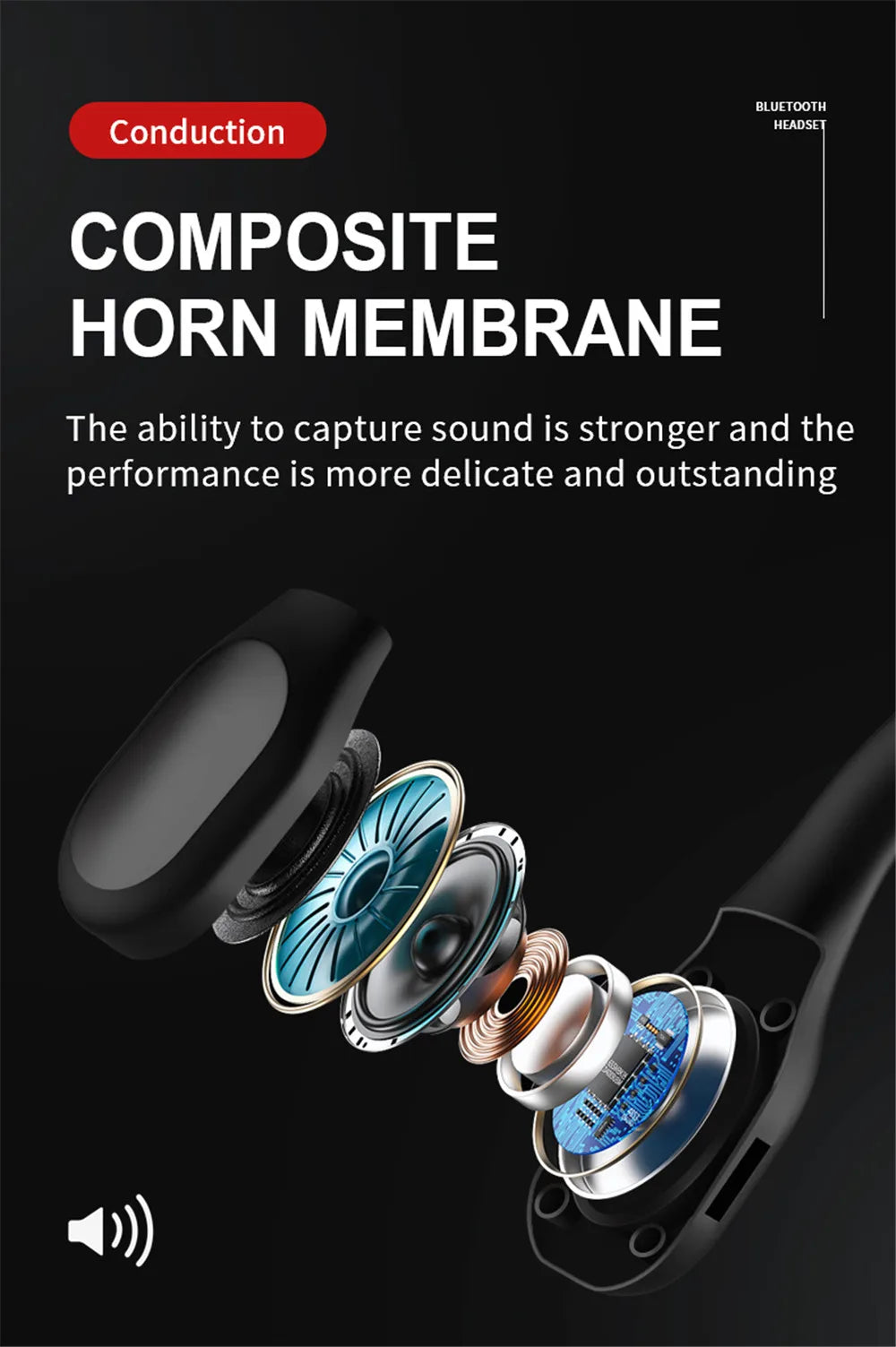 Best Sweatproof Ear Hook Headphones with Bluetooth 5.2
