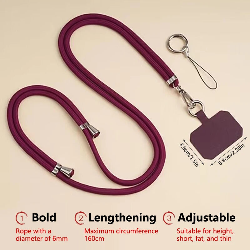 Magsafe Crossbody Phone Lanyard with Adjustable Strap — magsafe phone accessories