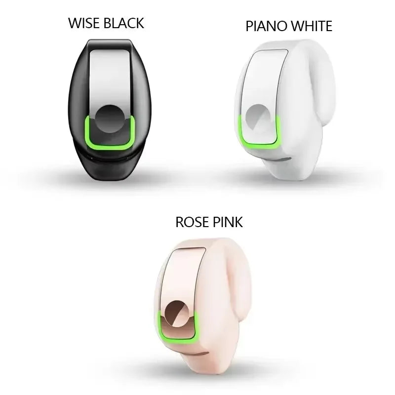Mono Wireless Earpiece Open-Ear Hook Bluetooth 5.3 Business Headset