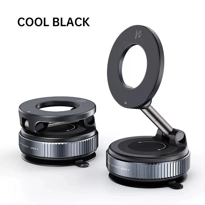 Magnetic car phone mount with folding arm, image 8