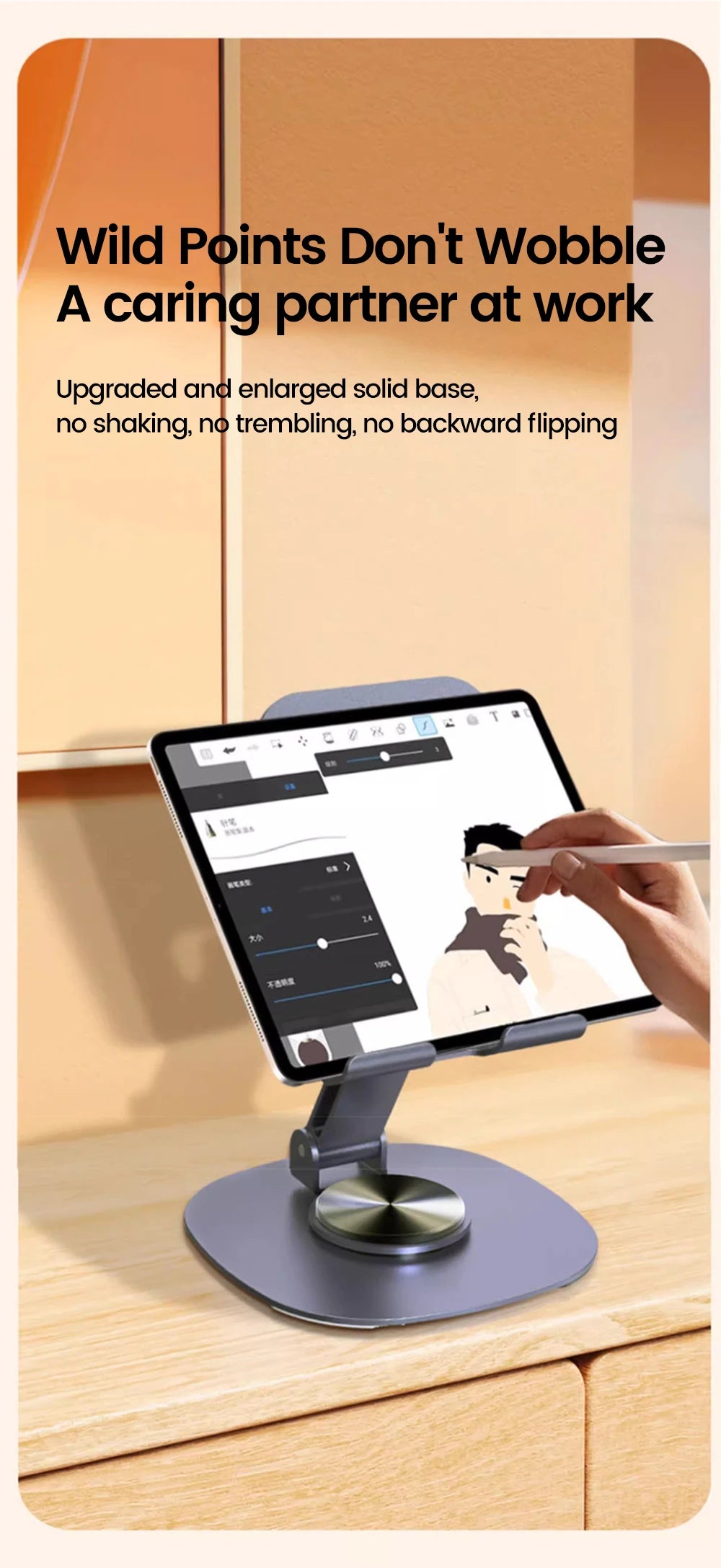 360° Rotating Metal Tablet & Phone Stand - JEFF's Favorite Picks — Magsafe Accessories