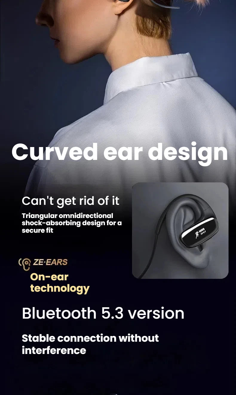 SUOMEIJA SM808 Bluetooth 5.3 Neckband Earphones - Dual Playback, ANC — SUOMEIJA SM808 Bluetooth Neckband Earphones