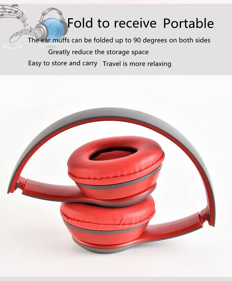 DIXSG P47 Bluetooth 5.0 Wireless Over-Ear