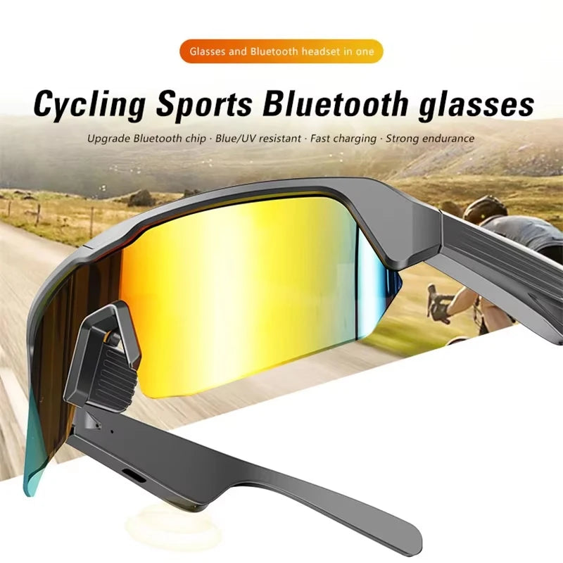 Bluetooth Audio Sunglasses with Mic - Luxuglow
