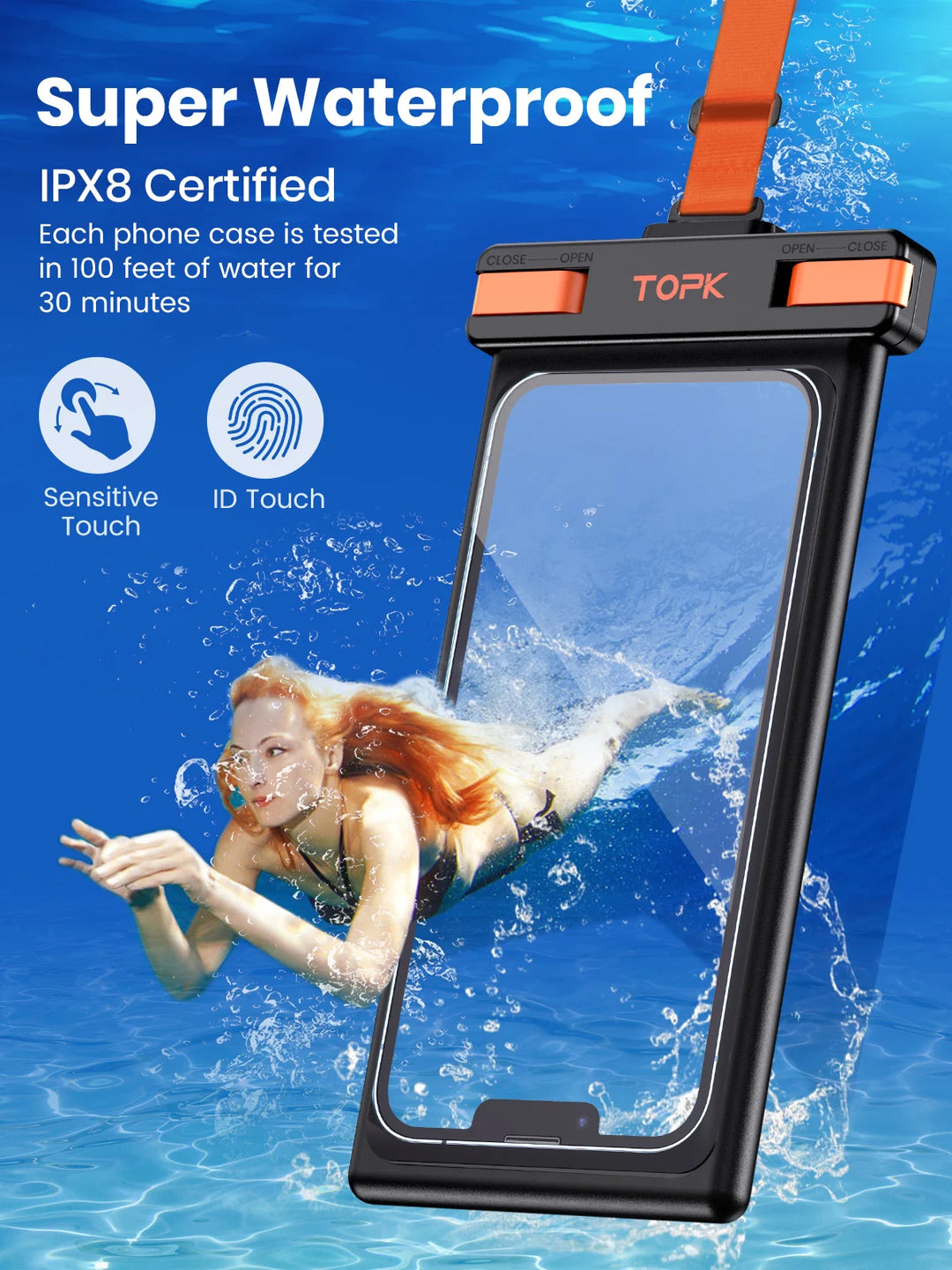 Magnetic Phone Case, Best Waterproof Case for iPhone & Samsung — waterproof phone case