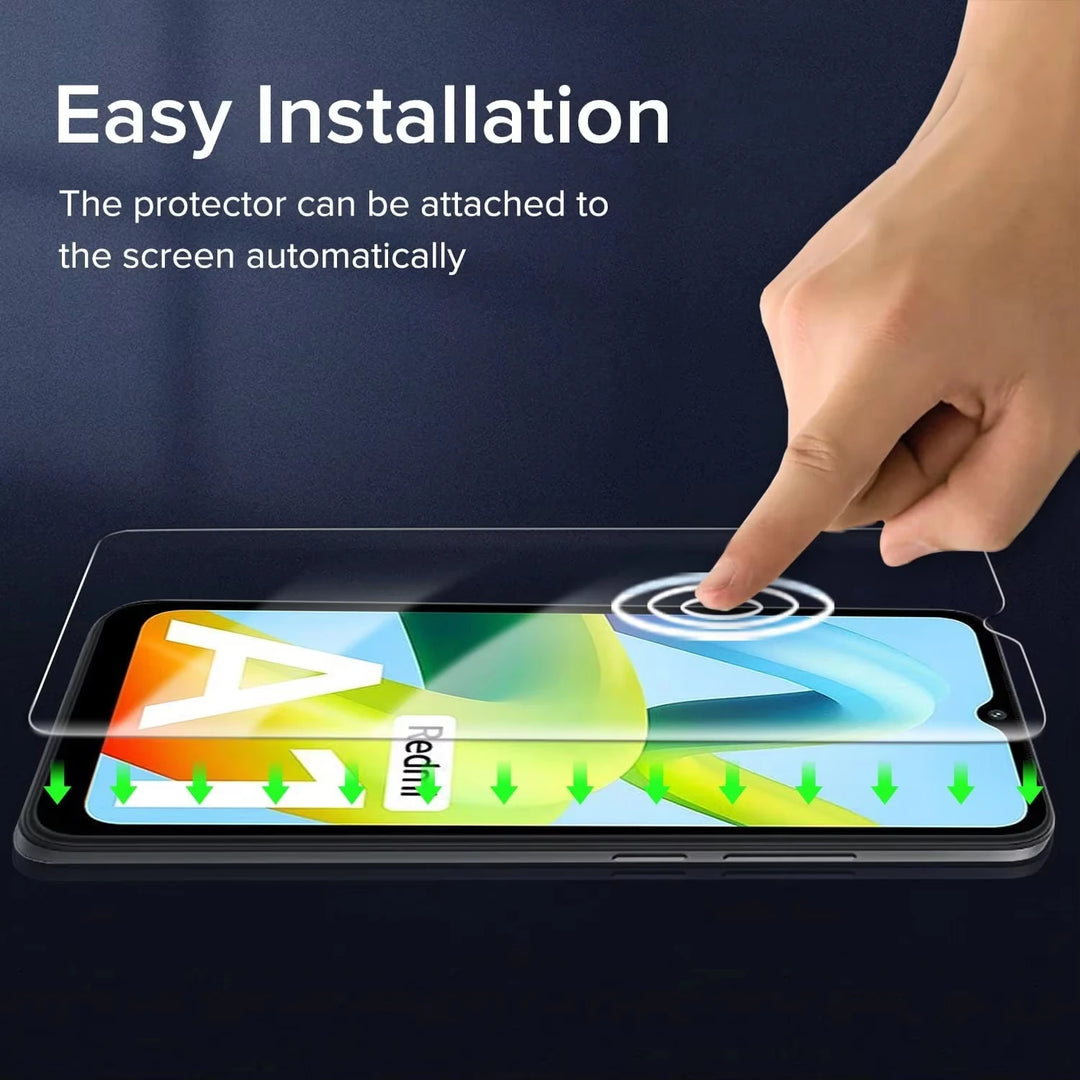 1-3 Pack Tempered Glass Xiaomi Redmi 15C 14C 13C Note 15 14 13 12 11 10 9 Pro 5G HD Anti-Scratch Film