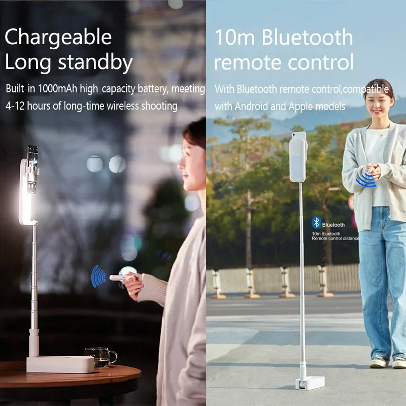 Multifunctional Phone Holder Ring Light Tripod