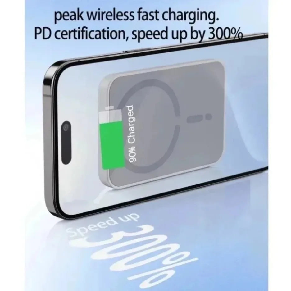 MagSafe Wireless Car Charger Air Vent Mount – 15W Fast Charging, 360 Rotation