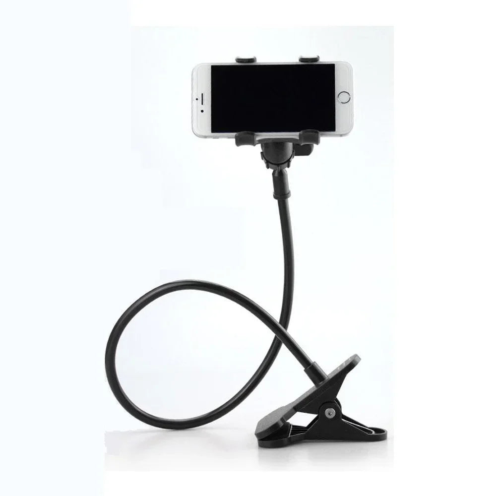 Flexible Phone Holder - Adjustable 28" Gooseneck Phone Mount for Bed and Desk