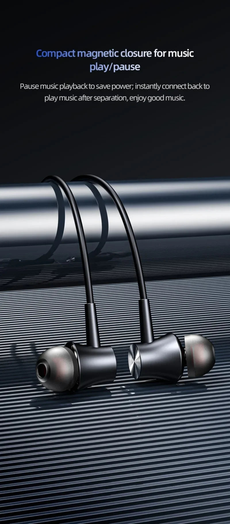 Luxuglow Bluetooth Earphones with Power Bank - Long Battery Life
