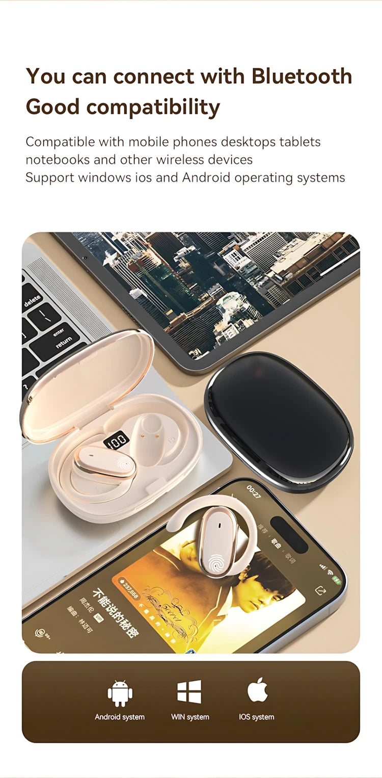 Best Wireless Earbuds with Wireless Charging Case, LED Display, and Waterproof