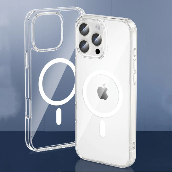 Buy Top Magnetic Transparent MagSafe Case 2026 – Shockproof iPhone | Free Shipping & Fast Delivery