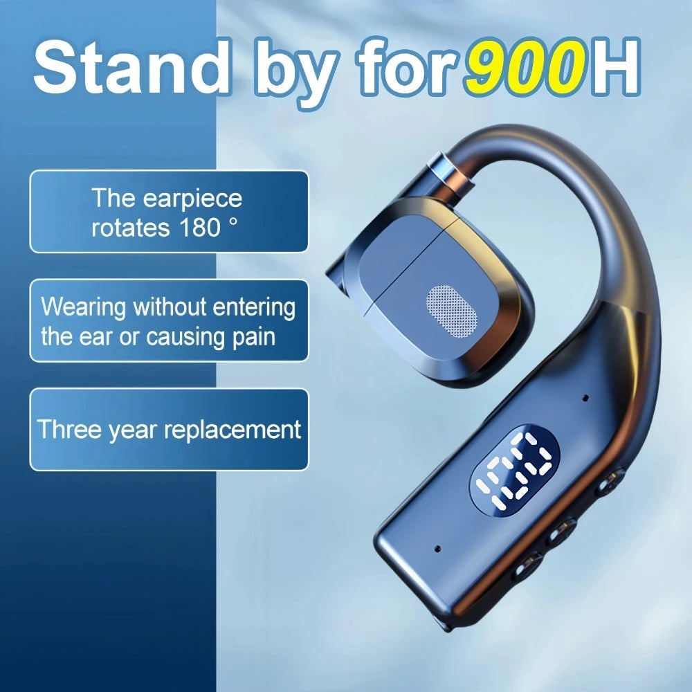 Kebidumei Bluetooth 5.4 Single Ear Business Headset - JEFF's Favorite Picks