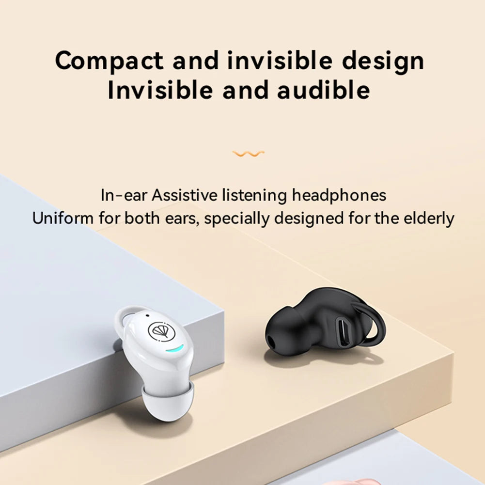 Wireless Hearing Aid Earbuds for Seniors and Adults