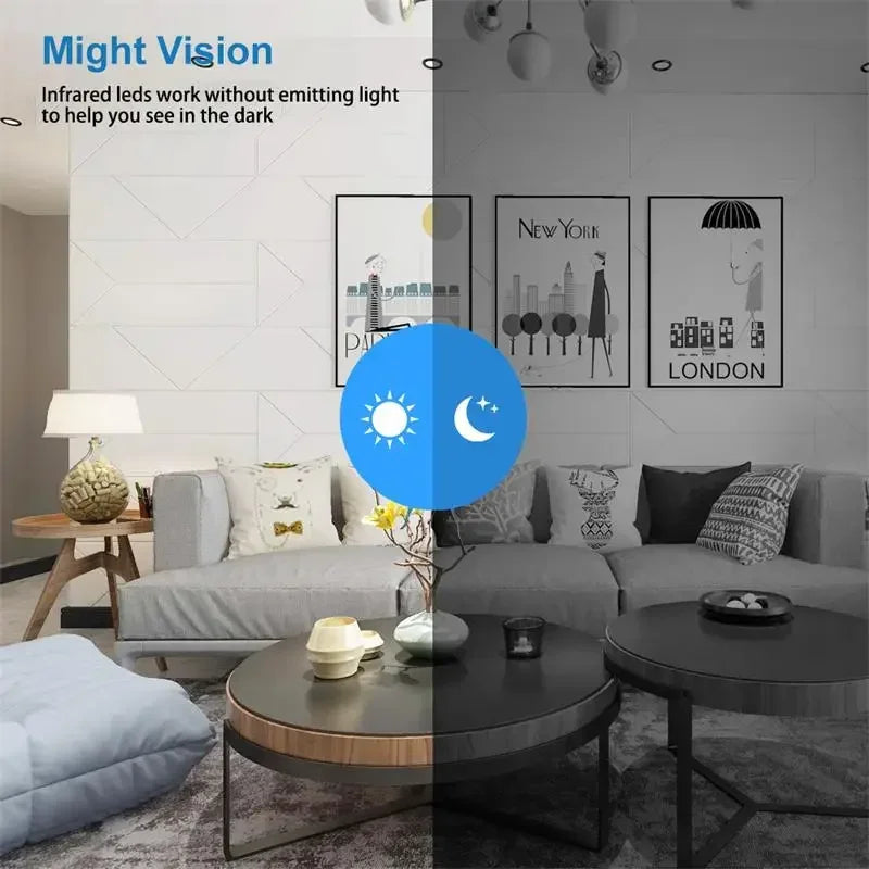 Mini 1080p WiFi Security Camera | Night Vision Motion Detection Smart Home Monitor | JEFF's Favorite Picks