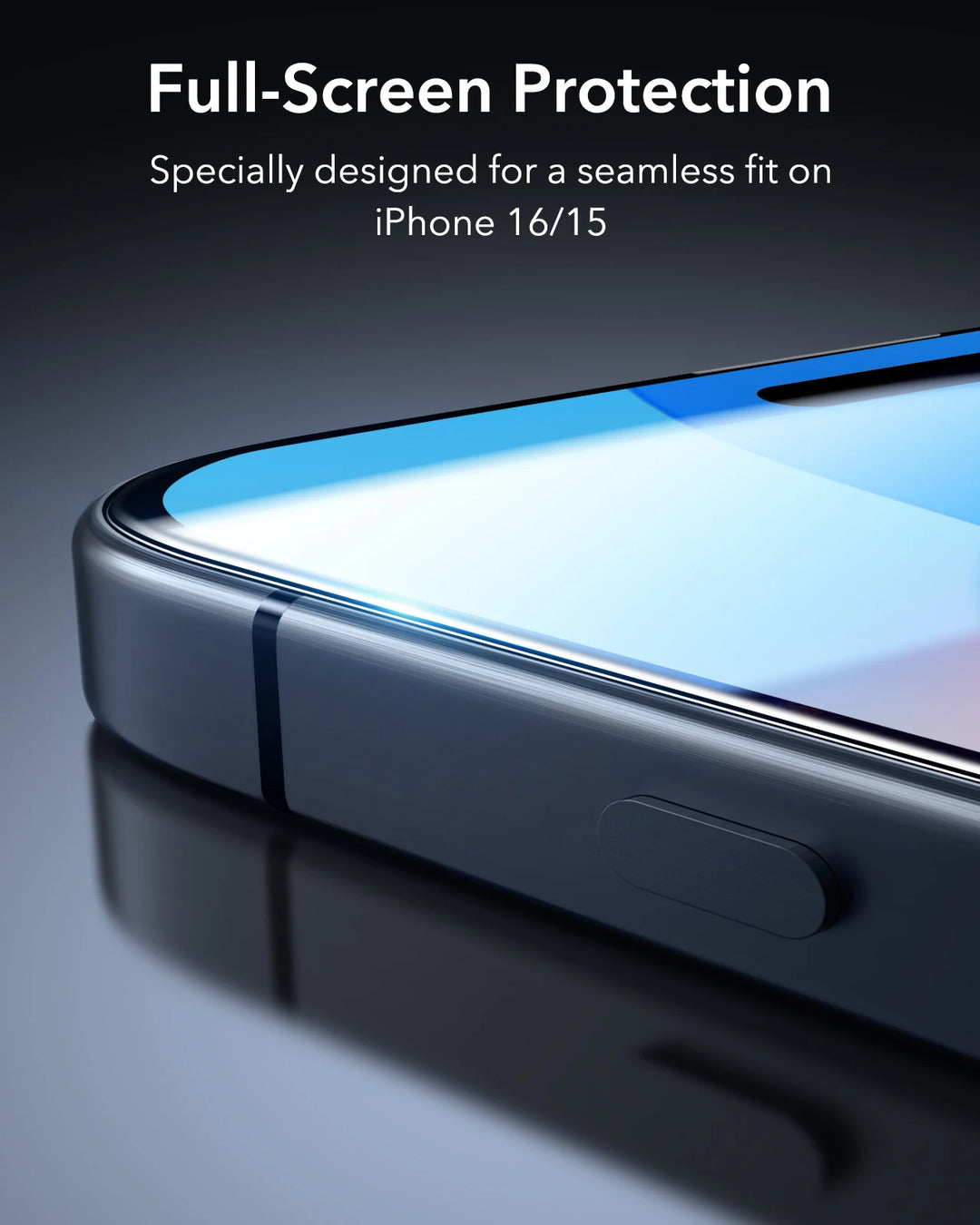 ESR Tempered Glass Screen Protector iPhone 17 16 15 14 13 Pro Max HD Clear Anti-Spy Privacy Film