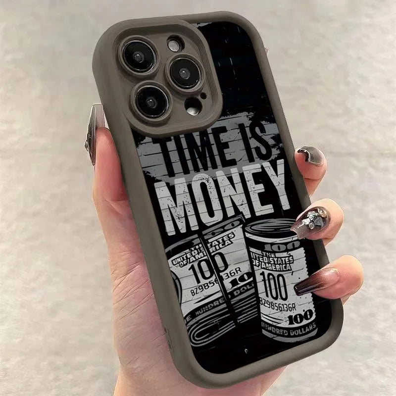 Time is Money iPhone Case for Entrepreneurs | Protect Your Phone