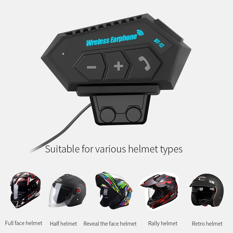 Motorcycle Helmet Bluetooth Headset