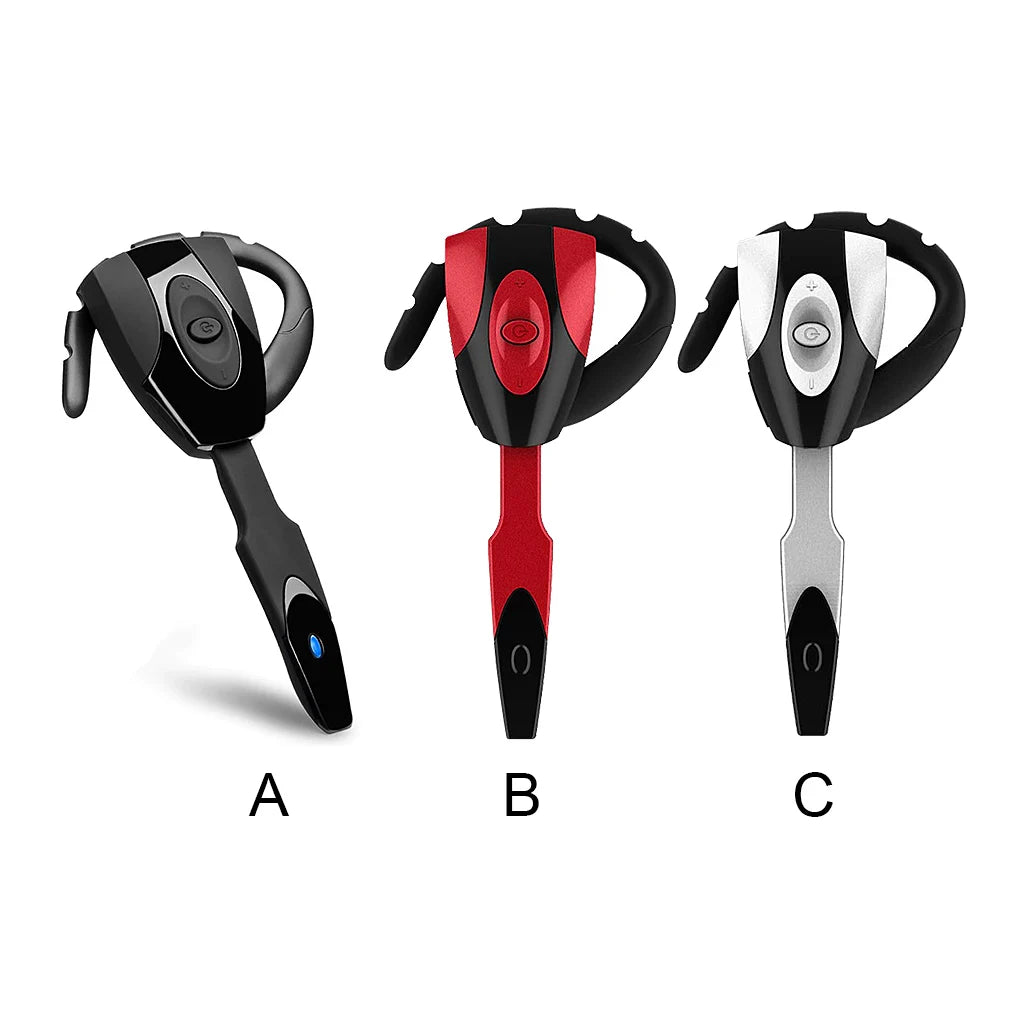 Elenxs Bluetooth 5.0 Ear Hook Headset with ANC for Drivers