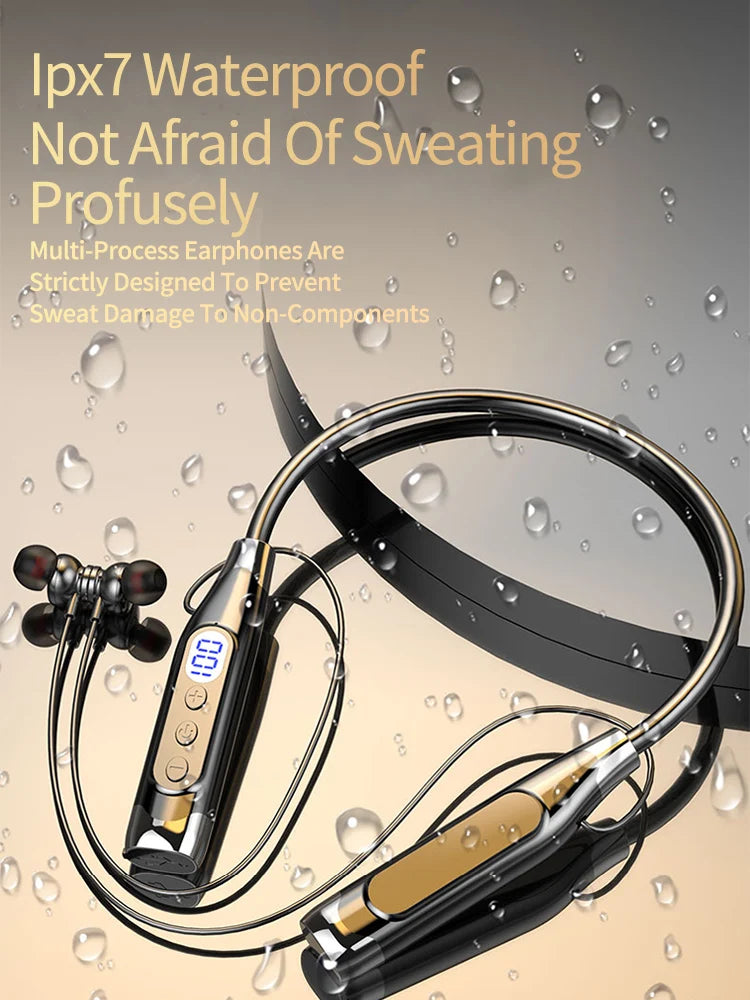 HKFZ Wireless Earbuds with Volume & Playback Controls
