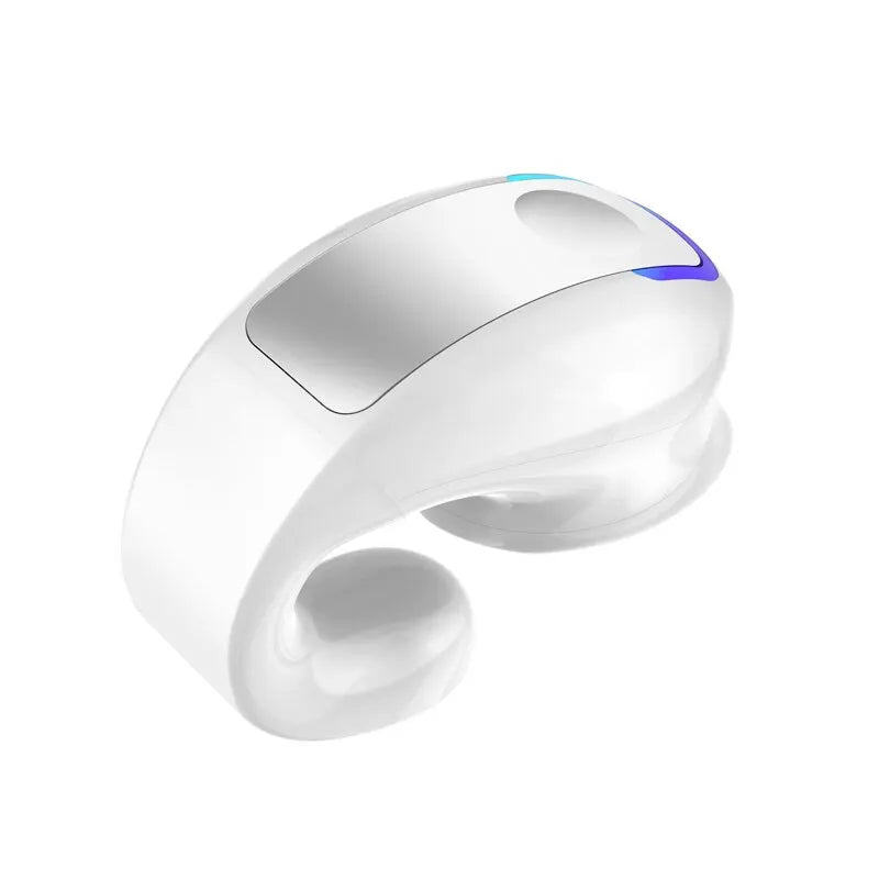 STTKGZD BT 5.3 Ear Clip Wireless Earphone | Open Ear 9D HiFi | Noise Cancel | 6g Ultralight Sport