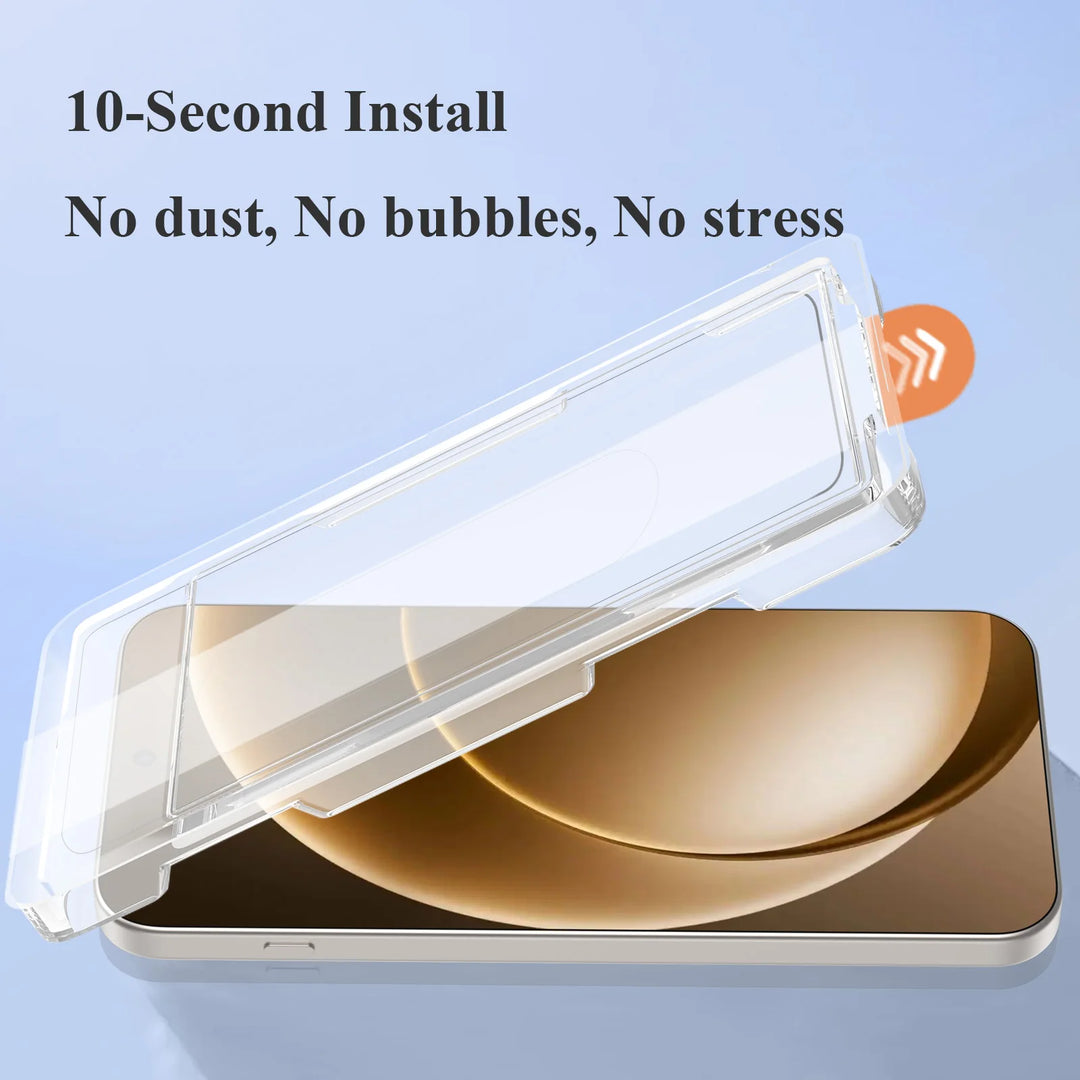 Lereach Tempered Glass Screen Protector OnePlus 15 15R Ace 6 6T HD Clear Dust-Free Auto-Align PureTab