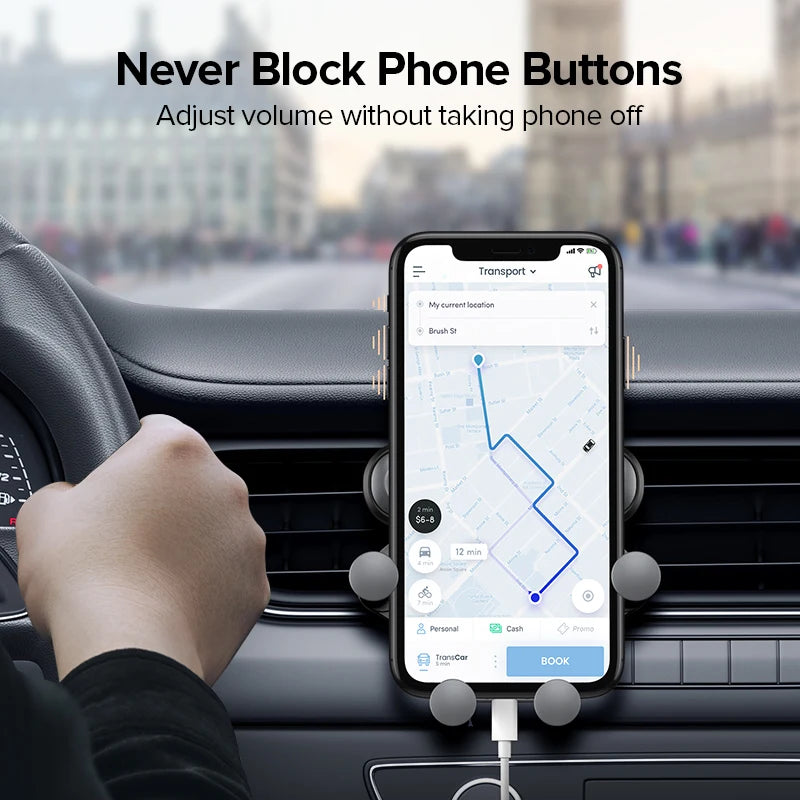 YYLMONE Gravity Car Phone Holder – Air Vent GPS Mount