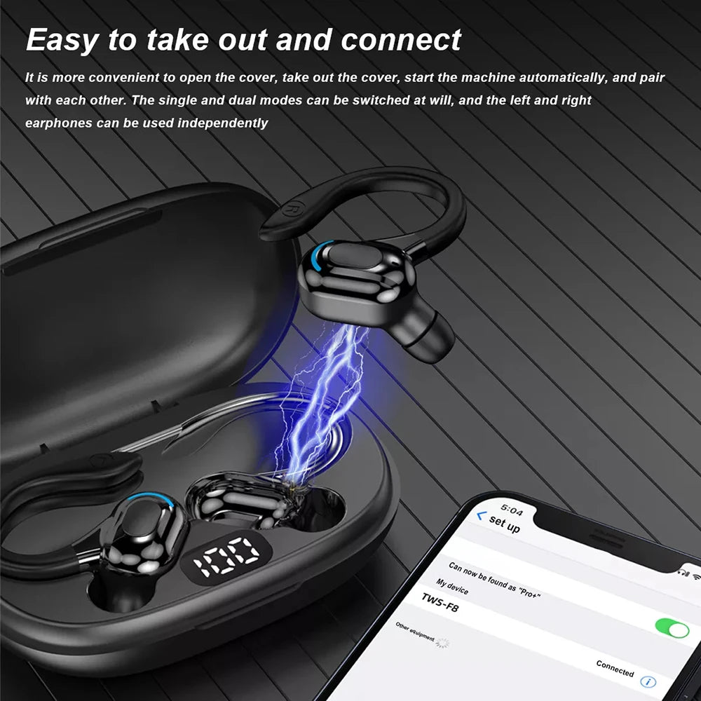 Wireless Earbuds with ANC for Immersive Music