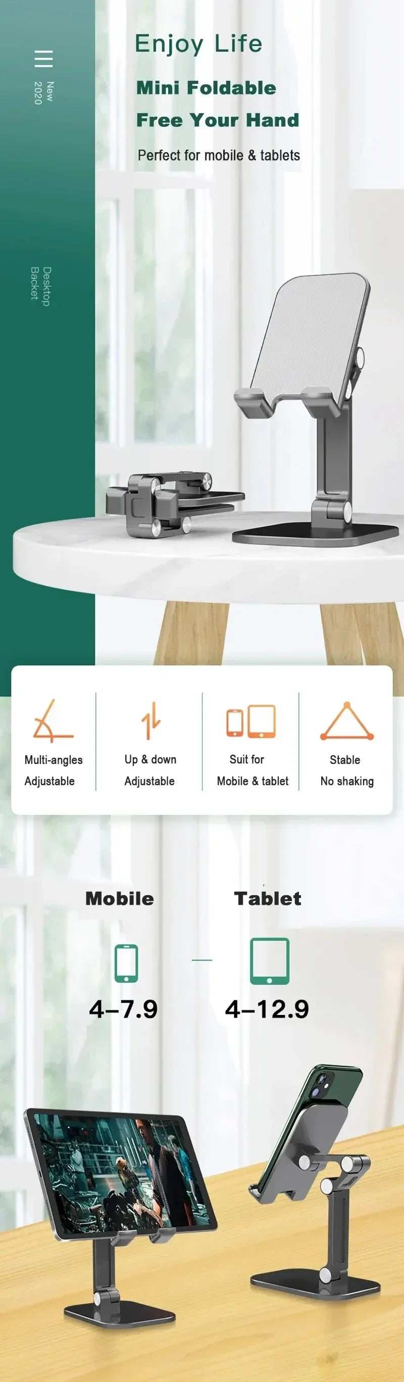 VIKEFON Foldable Phone Stand Review & Benefits
