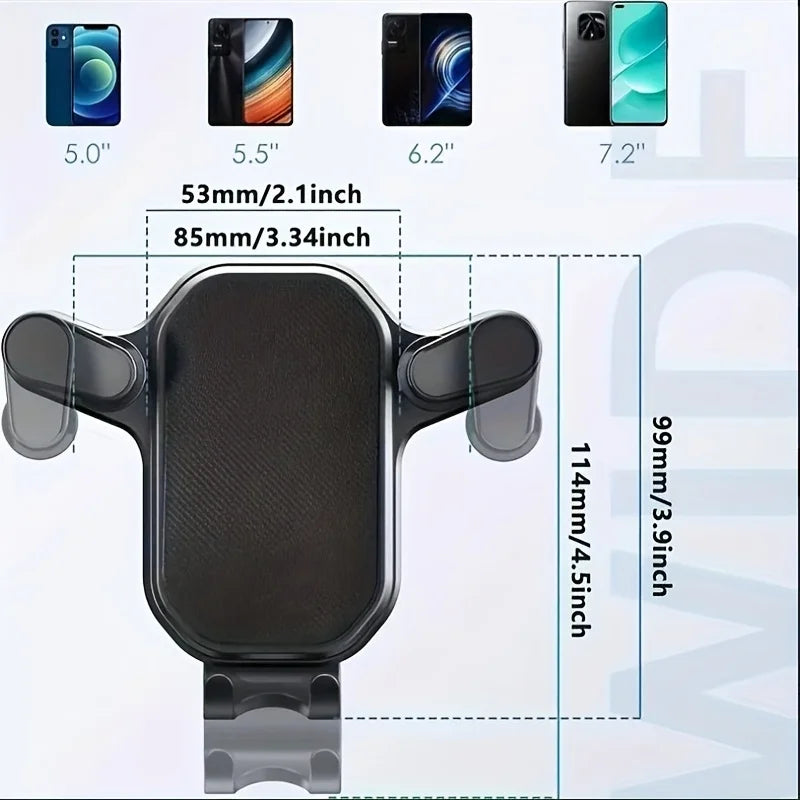 Universal Car Air Vent Phone Holder — Magnetic Phone Case