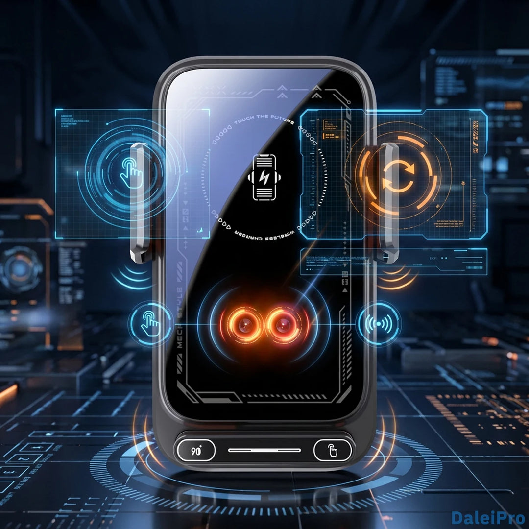 Smart Auto-Sensing Car Phone Mount – 15W Wireless Charger