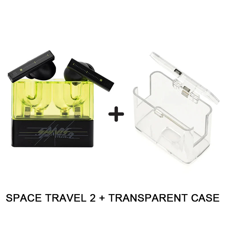 MOONDROP Space Travel 2 Bluetooth 6.0 TWS Earbuds | ANC HiFi 13mm Driver | 55ms Game Mode